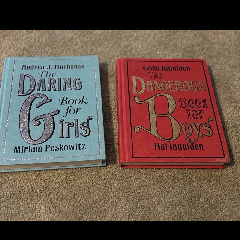 The Daring Book for Girls and The Dangerous Book for Boys Set